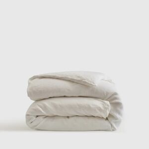 NWT! Quince European Linen White Duvet Cover! Sz. King/ Cal King! (602)
